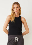 Supima Rib High Neck Tank