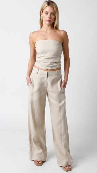 Beatrice Pants - Natural