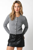 Kassidy Cardigan - Heather Grey