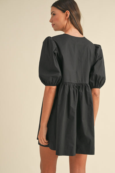 Jade Poplin Dress