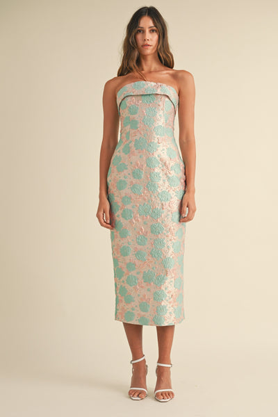 Campbell Jacquard Midi