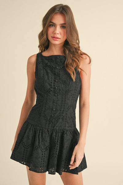 Jackie Eyelet Romper