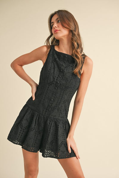 Jackie Eyelet Romper