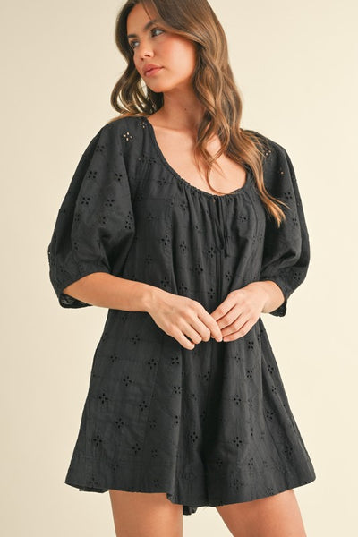 Eden Puff Sleeve Romper