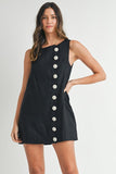 Callan Button Dress