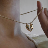 Taryn Broken Heart Necklace