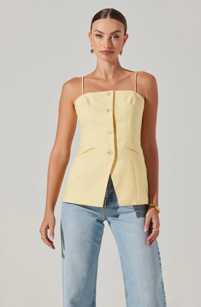 Nori Top - Yellow