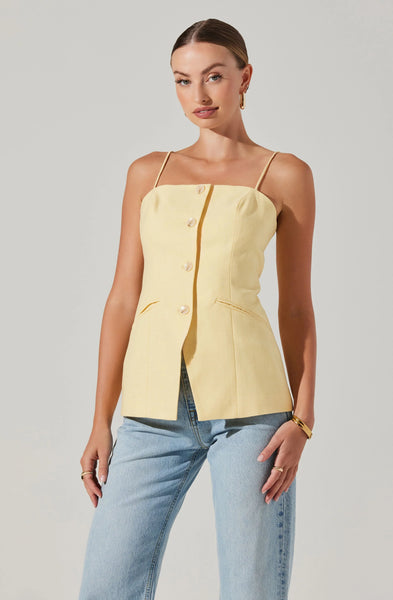 Nori Top - Yellow