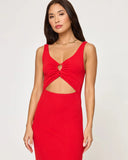 Camille Dress - Flame