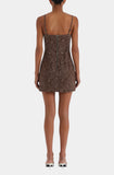 Taylor Skort Romper - Brown Paisley