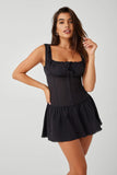 Christa Ruffle Mini Dress