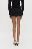 Marialla Cloud Knit Skort - Black