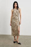 Gabriella Dress - Champagne Leopard