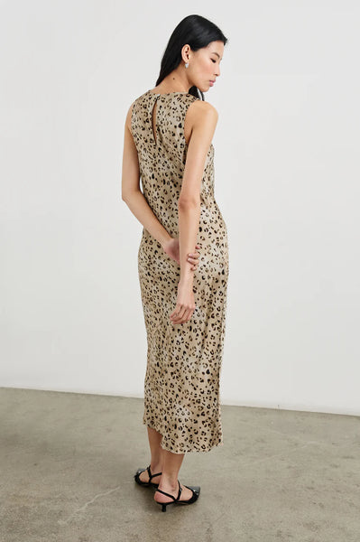 Gabriella Dress - Champagne Leopard