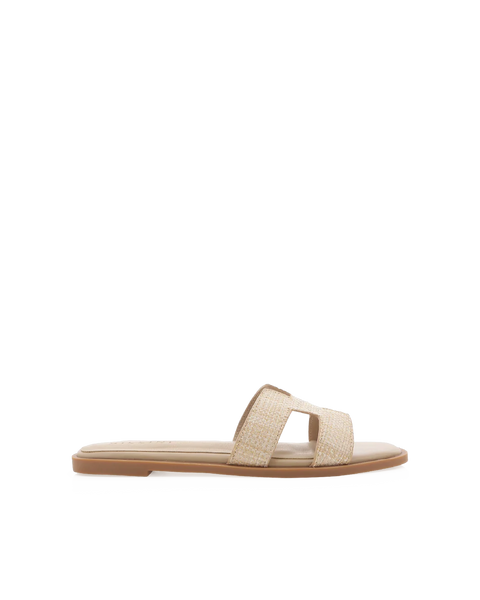 Gordy Sandal - Natural Raffia