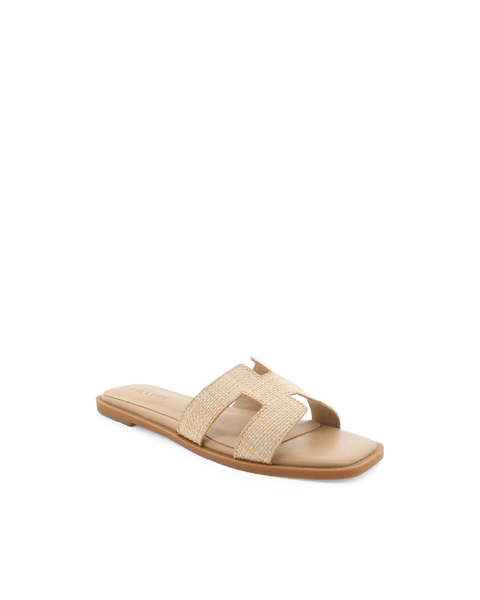 Gordy Sandal - Natural Raffia