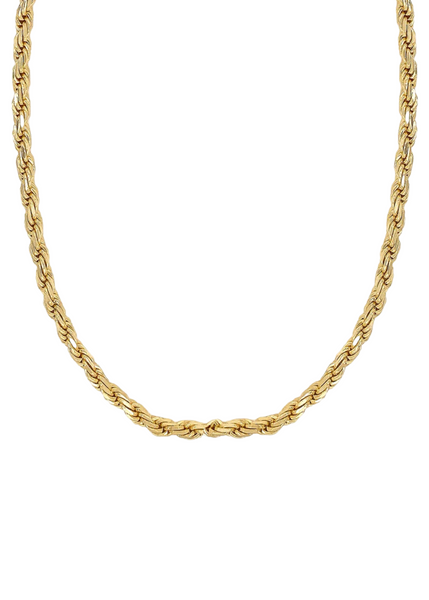 French Rope Chain Necklace