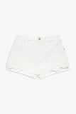 Daisy Eyelet Denim Skort