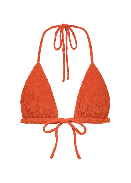 Emma Bikini Top - Tangerine