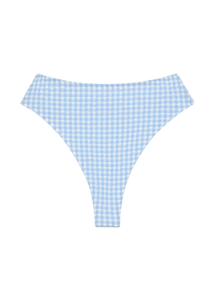 Paula Bikini Bottom - Peri Micro Gingham