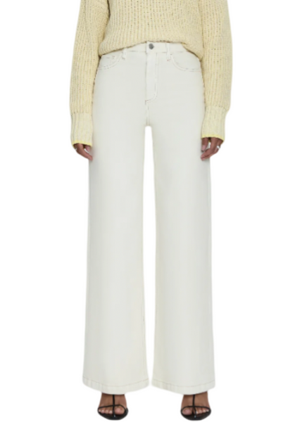 Lana High Rise Pant - Ecru