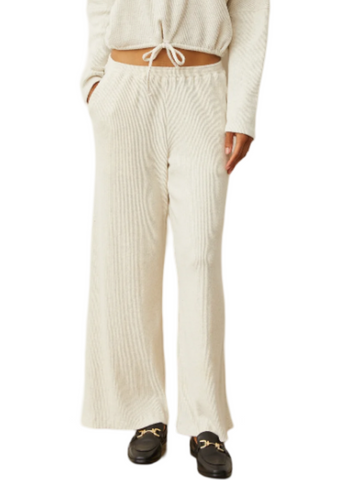 Brushed Rib Pant