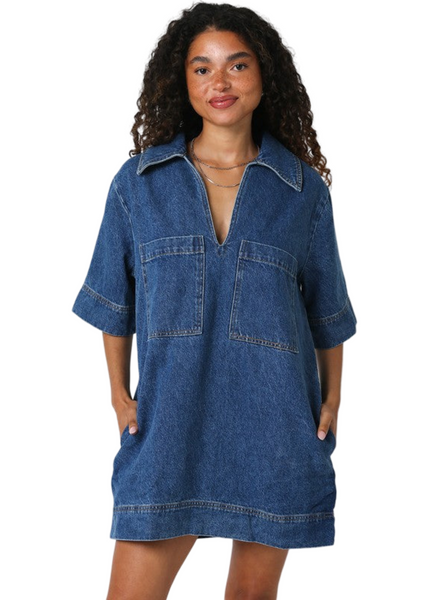 Ava Denim Dress