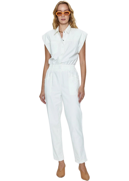 Rosie Jumpsuit - Porcelain