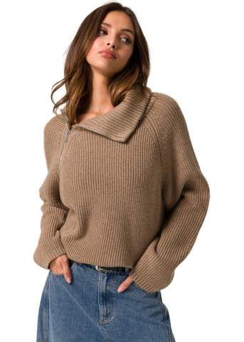 Bassett Zipper Sweater