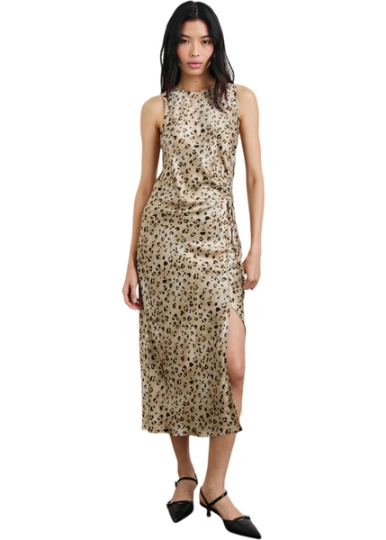 Gabriella Dress - Champagne Leopard