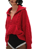 Drina Henley Knit Sweater