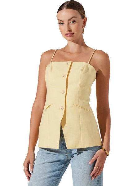 Nori Top - Yellow