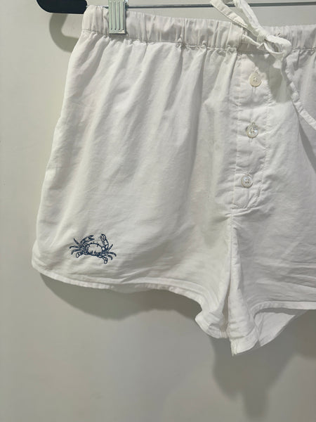 Oyster Club Embroidered Boxer Short (PRE-ORDER)