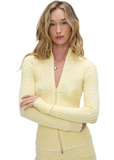 Carter Cable Knit Sweater - Vanilla Sugar