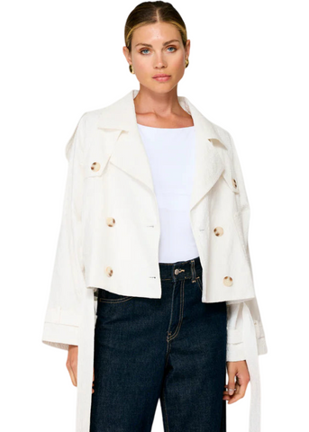 Bendetta Crop Trench Jacket