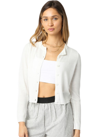 Gianna Knit Cardi - Off White