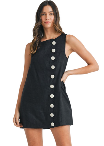 Callan Button Dress