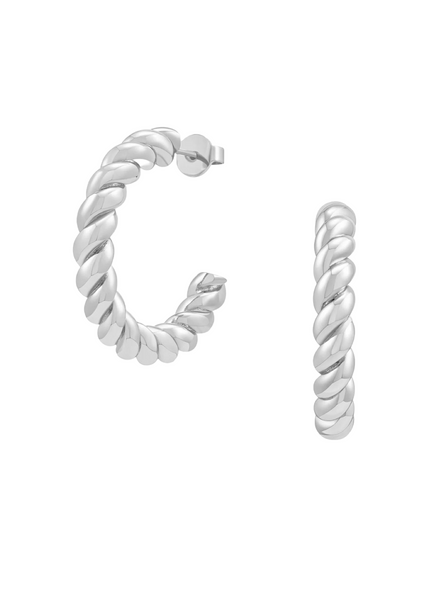 Lo Rope Hoops - Silver