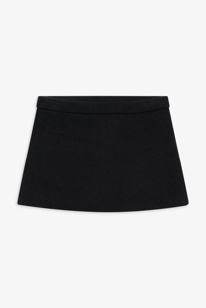 Marialla Cloud Knit Skort - Black