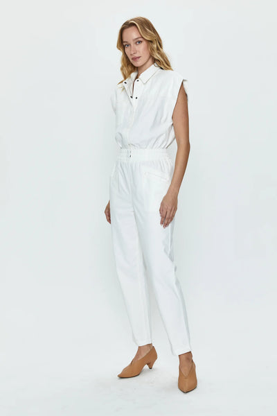 Rosie Jumpsuit - Porcelain