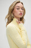 Carter Cable Knit Sweater - Vanilla Sugar