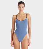 Pamela One Piece - Cornflower/Navy (PRE-ORDER)