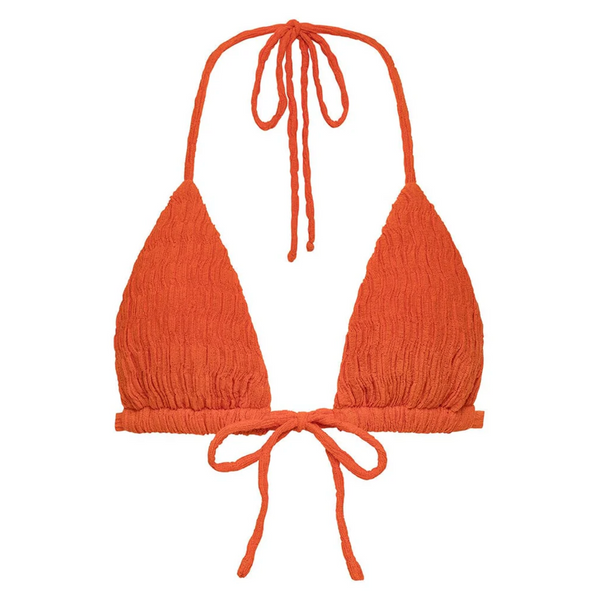 Emma Bikini Top - Tangerine