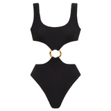 Ky One Piece - Black Crochet