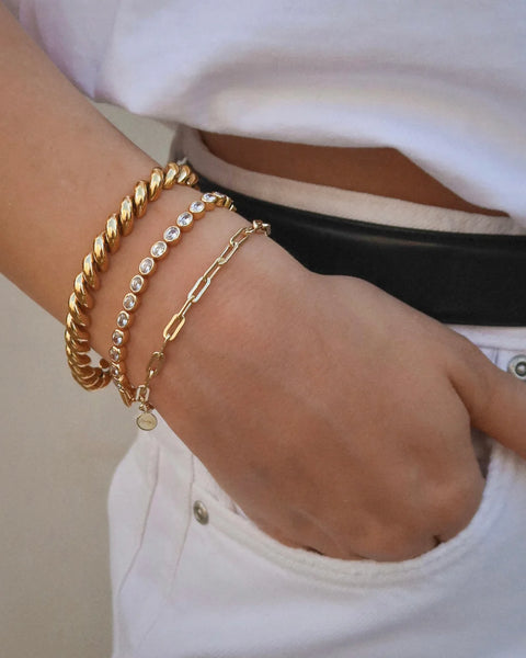 Lia Paperclip Chain Bracelet