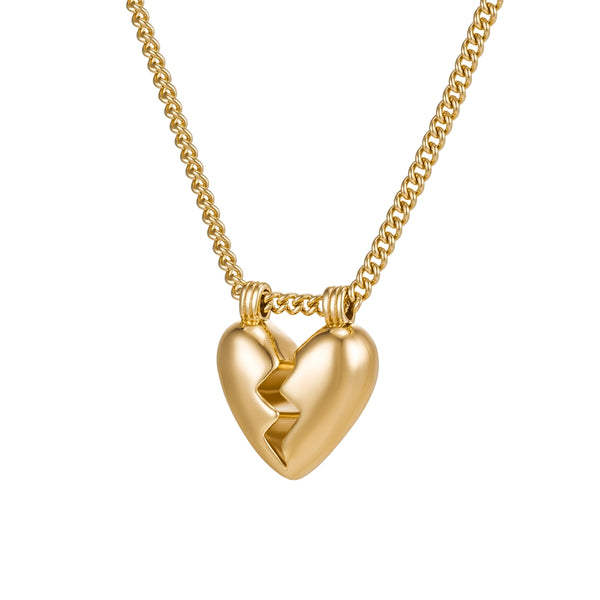 Taryn Broken Heart Necklace