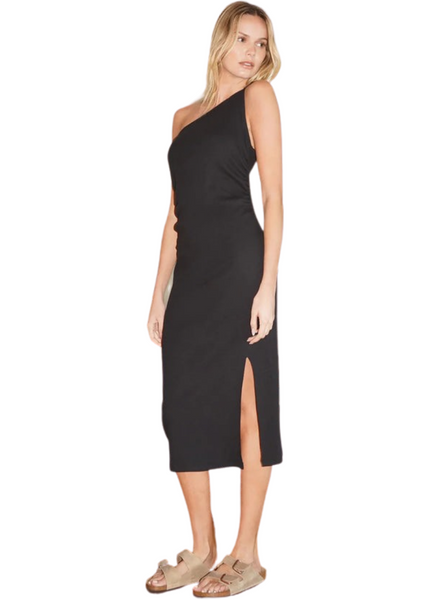 Ariel Rib Dress - Black