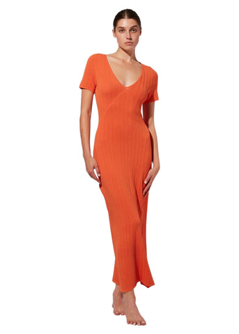 The Aubrey Dress - Pumpkin