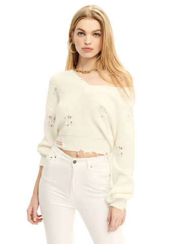 Syd Sweater - White