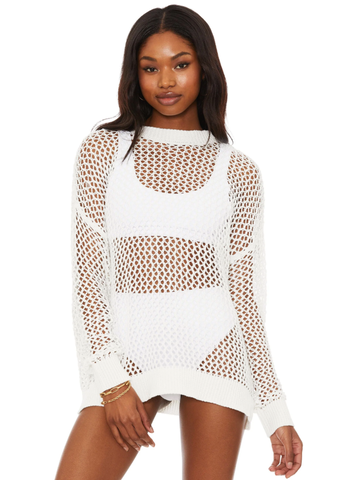 Hilary Sweater - White